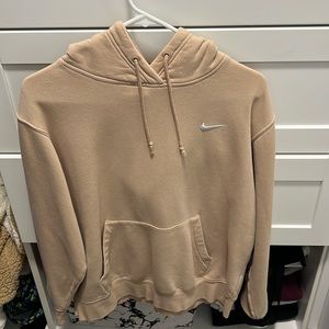 Tan Nike hoodie